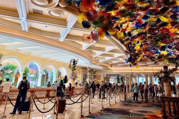 ベラージオホテルロビー