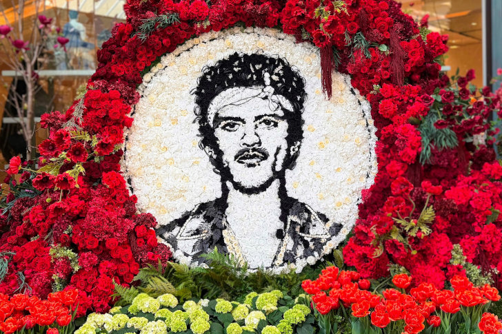 ブルーノ・マーズ✕ベラージオ植物園